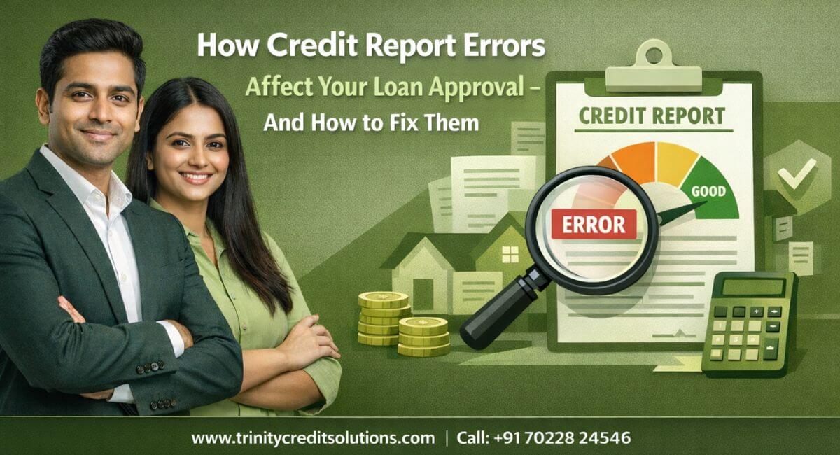 How Credit Report Errors Affect Your Loan Approval – And How to Fix Them