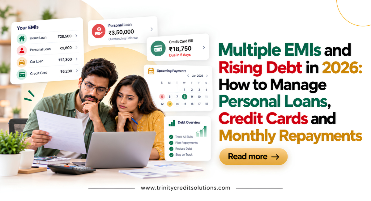 Multiple EMIs and Rising Debt in 2026: How to Manage Personal Loans, Credit Cards and Monthly Repayments
