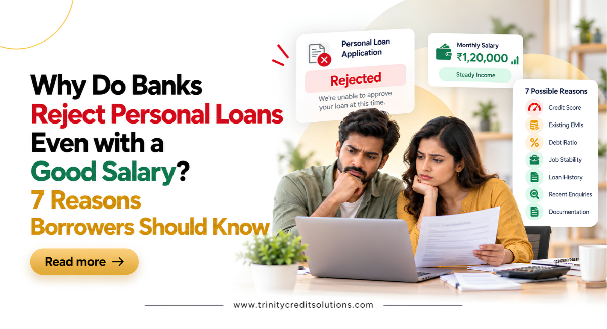 Why Do Banks Reject Personal Loans Even with a Good Salary? 7 Reasons Borrowers Should Know