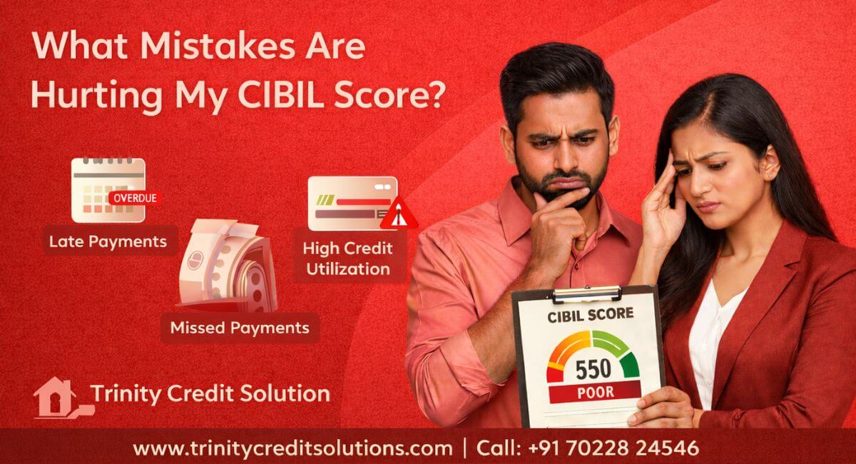 What Mistakes Are Hurting My CIBIL Score?